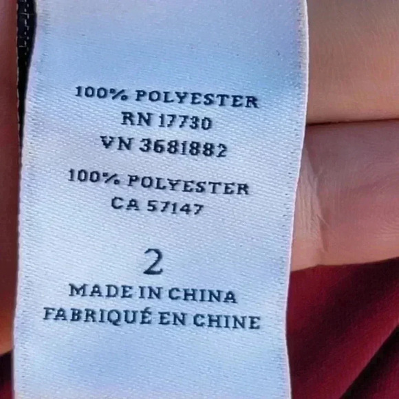 Altuzarra for Target burgundy satin tulip-skirt dress size 2 - Picture 8 of 11